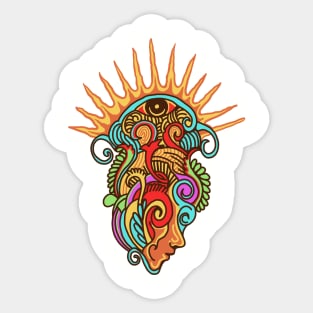 psychedelic Sticker